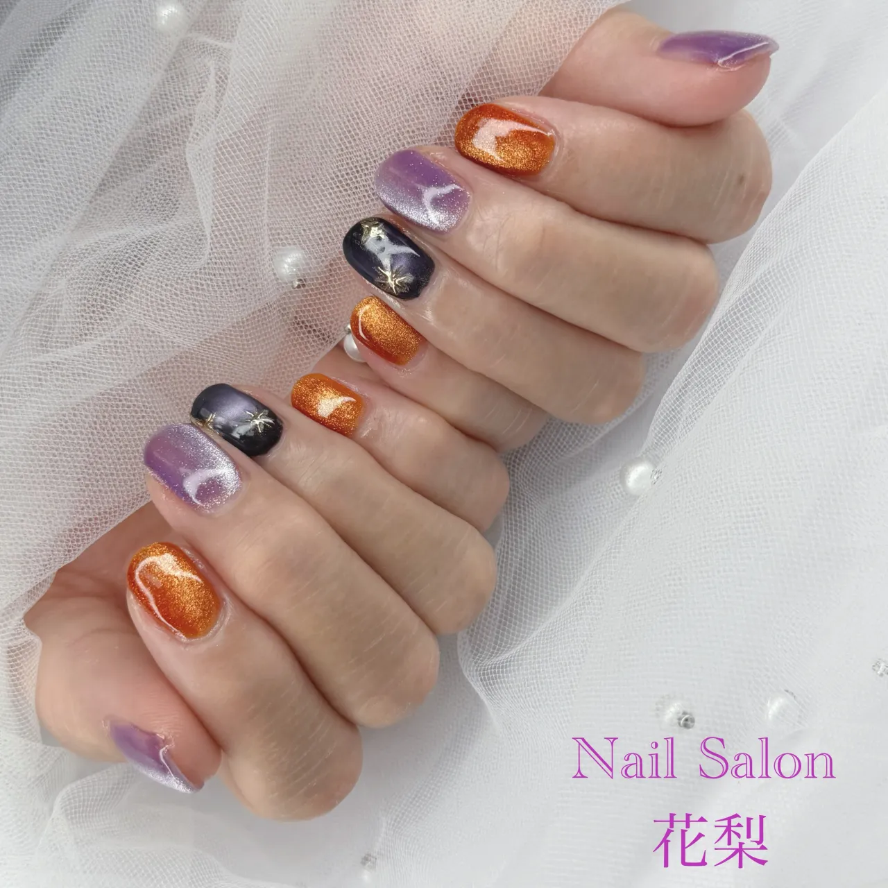 ハロウィンネイル🎃